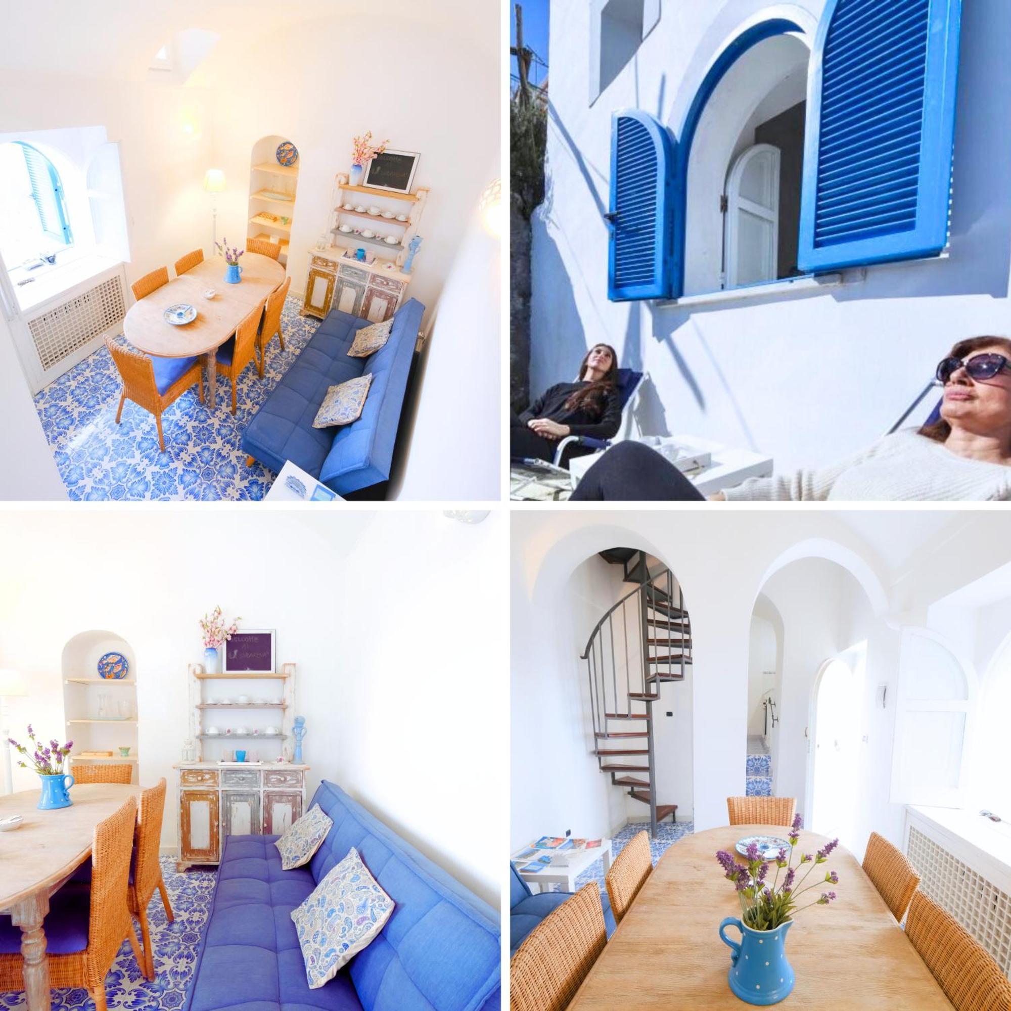 La Saracena-Traditional Amalfi Villa With Sea View Амальфі Екстер'єр фото
